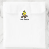Sticker Rond i (Sac)