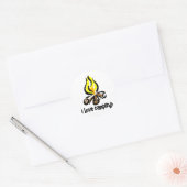 Sticker Rond i (Enveloppe)