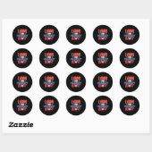 Sticker Rond I Am The Birthday Boy Sder Party Family Matching B (Feuille)