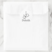 Sticker Rond I Bike Duluth (Sac)