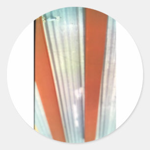 Sticker Rond "I-Chinati" Marfa I-Ching Hankamer Artjunkhaus fun