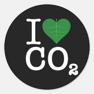 Sticker Rond I Coeur CO2