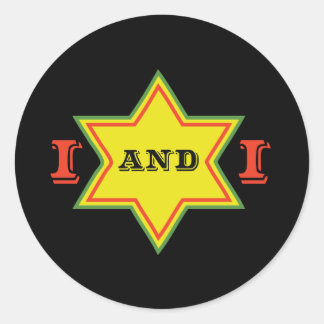 Sticker Rond I et I
