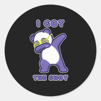 Sticker Rond I got my vaccine