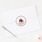 Sticker Rond I Heart Classical Music (Enveloppe)