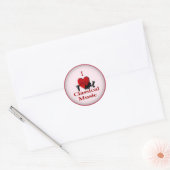 Sticker Rond I Heart Classical Music (Enveloppe)