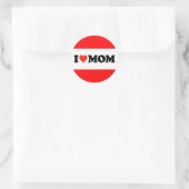 Sticker Rond I Heart Maman (Sac)