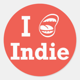 Sticker Rond I [☺] indépendant