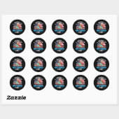 Sticker Rond I Jerk it every chance i get (Feuille)