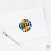 Sticker Rond I Love Ballet (Enveloppe)
