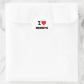 Sticker Rond I Love Derbys (Sac)