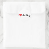 Sticker Rond I Love Escalade (Sac)