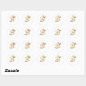 Sticker Rond I Love Fall Most All (Feuille)