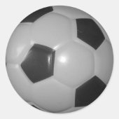 Sticker Rond I Love Football (Soccer) (Devant)