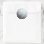 Sticker Rond I Love Golf (Sac)