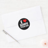 Sticker Rond I Love Hawk Tuah'ing Funny (Enveloppe)