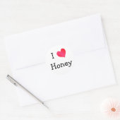 Sticker Rond I Love Honey (Enveloppe)