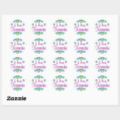 Sticker Rond I Love Karaoke (Feuille)
