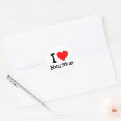Sticker Rond I Love Nutrition (Enveloppe)