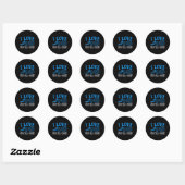 Sticker Rond I Love Shuttle S 3 (Feuille)
