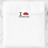 Sticker Rond I Love Tardigrades (Sac)