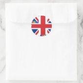 Sticker Rond I Love UK Art Print (Sac)