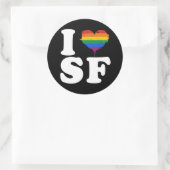 Sticker Rond I LOY GAY SAN FRANCISCO - WHITE -.png (Sac)