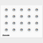 Sticker Rond I Need Vitamine Ski (Feuille)