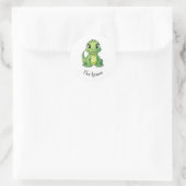 Sticker Rond I pour Iguana (Sac)