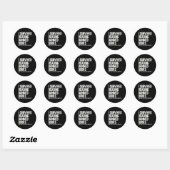 Sticker Rond I Survived Lecture Interdite Livres Livre Bookahol (Feuille)
