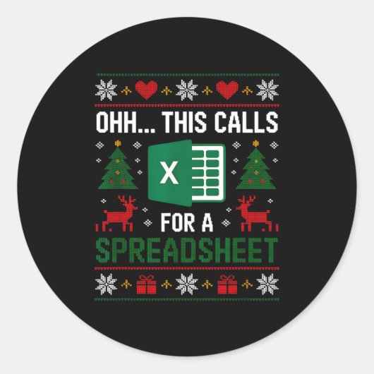 Sticker Rond I Trained Zero Days For This Is A Funny Thanksgivi (Devant)