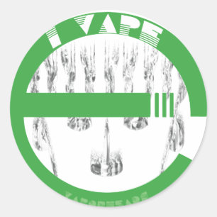 Sticker Rond i vAPE