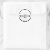 Sticker Rond iamyouareweami (ronde) (Sac)