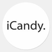 Sticker Rond iCandy (Devant)