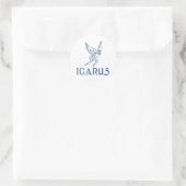 Sticker Rond Icarus (Sac)