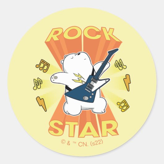 Sticker Rond Ice Bear (Devant)