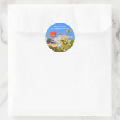 Sticker Rond Iceland Poppy (Sac)
