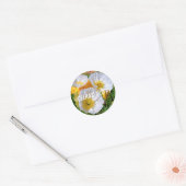 Sticker Rond Iceland Poppy (Enveloppe)