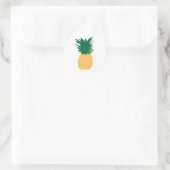 Sticker Rond Icône ananas (Sac)