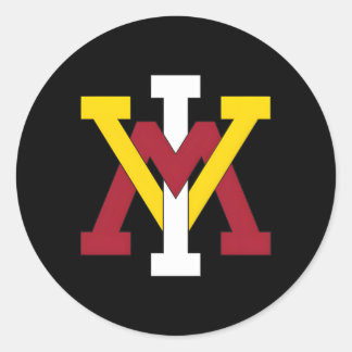 Sticker Rond Icône Clés Vmi