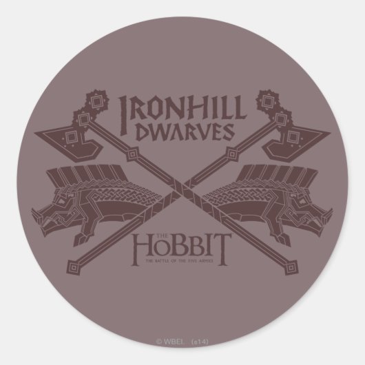 Sticker Rond Icône de film Ironhill Dwares (Devant)