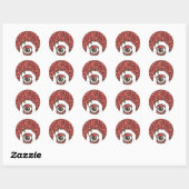 Sticker Rond Icône Osiris Brains (Feuille)