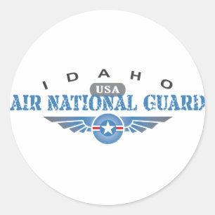 Sticker Rond Idaho Air National Guard - États-Unis