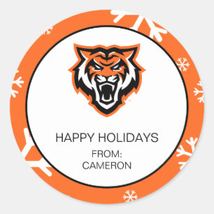 Sticker Rond Idaho State University Bengals Spirit Design