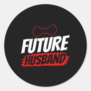Sticker Rond Idées de textes pour la fête du futur marié enterr