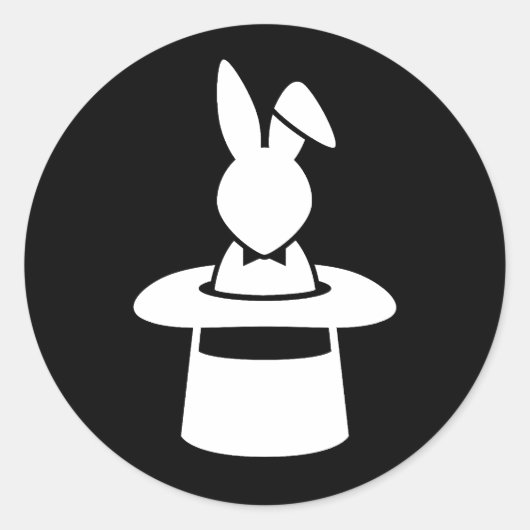 Sticker Rond Idéologie magique (Devant)