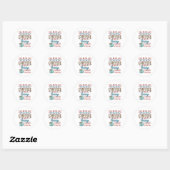 Sticker Rond If It Involves Coffee and Bridge Cute Card Game (Feuille)