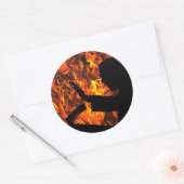 Sticker Rond If_There_Was_A_Hell_by_SrVnDaNK (Enveloppe)