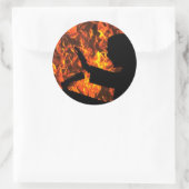 Sticker Rond If_There_Was_A_Hell_by_SrVnDaNK (Sac)