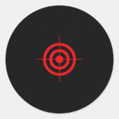 Sticker Rond If You Can Read This You're In Fart Range! - Funny (Devant)